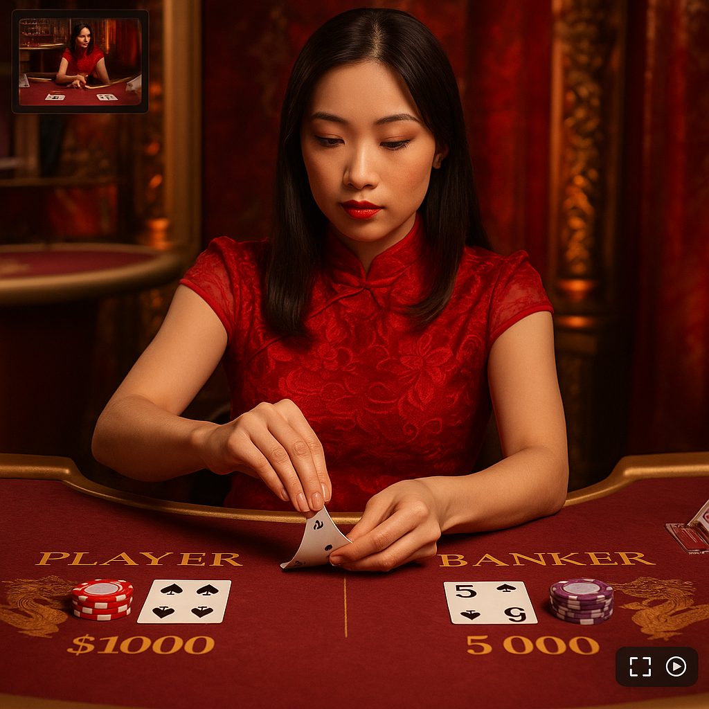 Vinyl Casino - Live Baccarat - Professional Dealers
