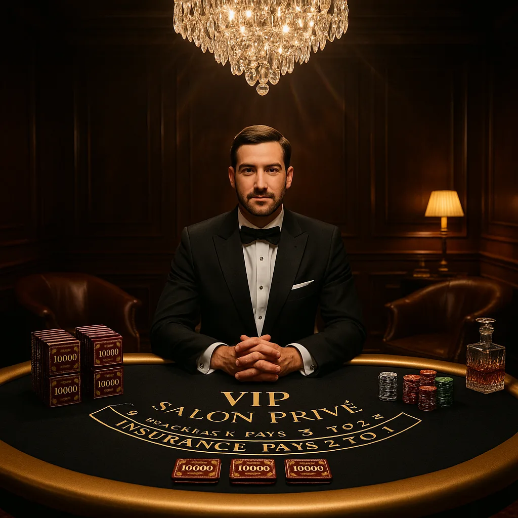 Vinyl Casino - Live Blackjack - Real Dealers HD Stream