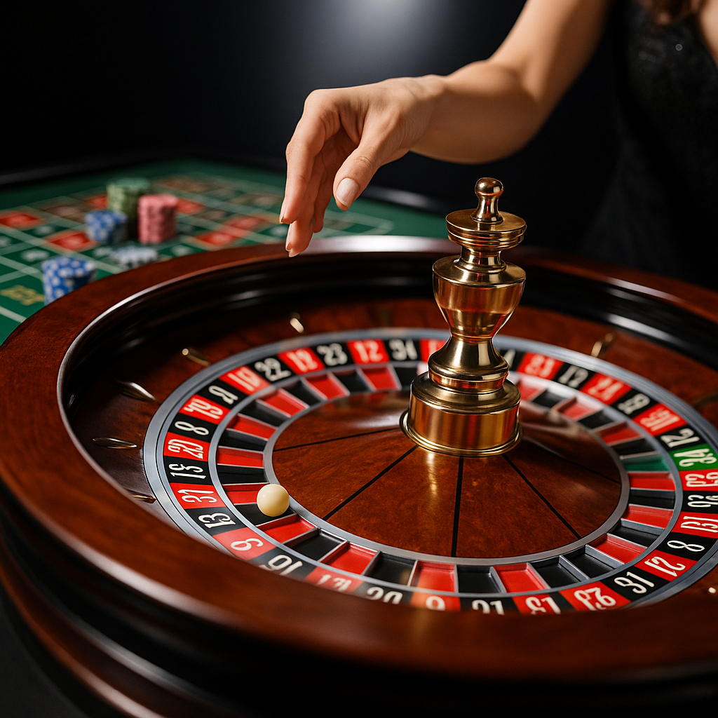 Vinyl Casino - European Roulette Table Game - Single Zero