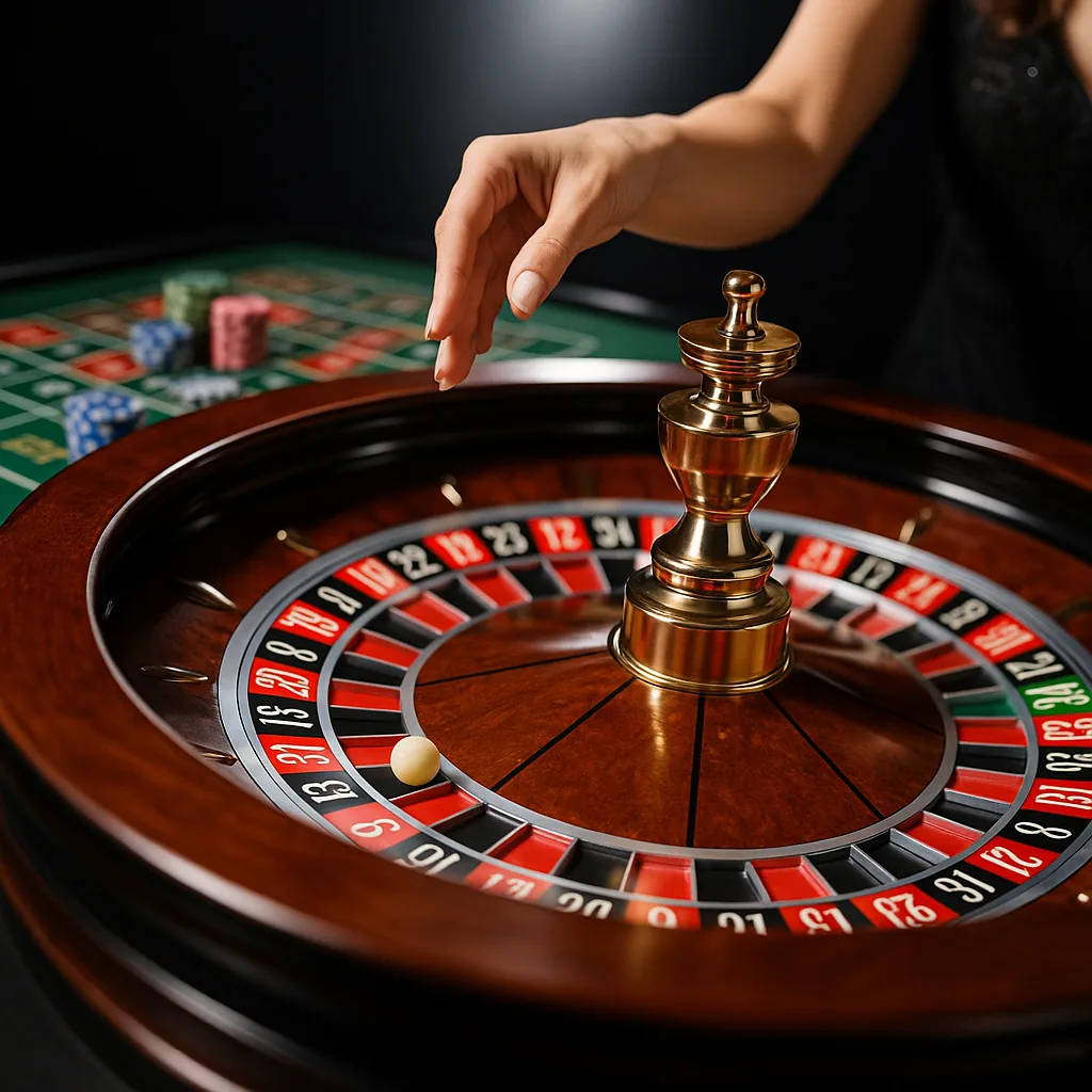 Vinyl Casino - European Roulette Table Game - Single Zero